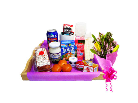 Desayuno y flores a domicilio